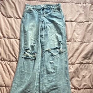 Pacsun Low- Rise Light Blue Women's Jeans